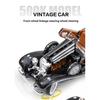 1/18 Ретро-автомобиль Benz 500K, Модель автомобиля из сплава, Имитация звука и света, Винтажный автомобиль, Детские игрушки, Коллекция подарков для мальчиков, Украшения