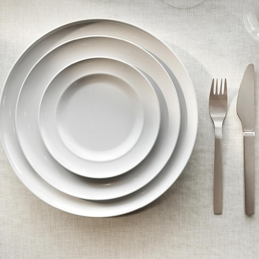 Georg Jensen SS24 Henningkoppel White Side Plate (10020328)