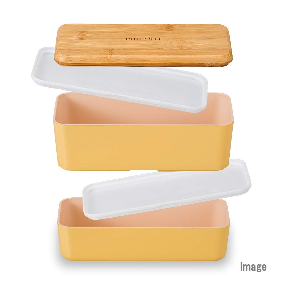 Masakazu Antibacterial Lunch Box Matratt Nest Lunch x 18 x 11cm Charcoal Men's 8.4