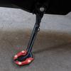 1PC Kickstand Side Stand For Yamaha Motorcycle Bike Support Plate Aluminum Alloy Motorbike Accessory Extension Pad Enlarger Plate