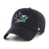 47 Brand Relaxed Fit Cap - CLEAN UP San Jose Sharks Noir