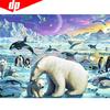 Diamond Painting Animal Rhinestone Mosaic Diamond Embroidery Polar Bear Cross Stitch