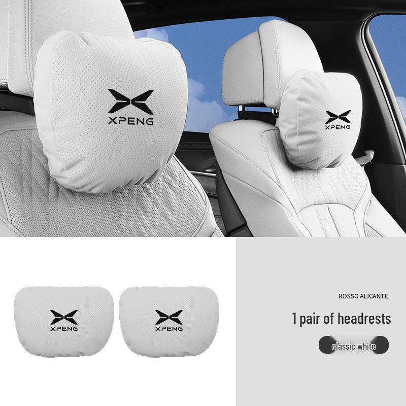 XPeng P7 Headrest & Lumbar Support, P5/G3/i G9 Neck Pillow: Maybach Style.