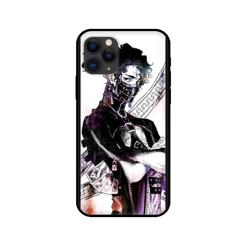 Черный чехол из ТПУ для iPhone 5 5s se 2020 6 6s 7 8 plus x 10 XR XS 11 12 mini pro MAX задняя крышка Sakusa Kiyoomi Haikyuu