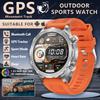 Новые спортивные смарт-часы с GPS, пульсометром, компасом, 1,53-дюймовым AMOLED-экраном, отслеживанием GPS, Bluetooth-звонками, для Android и iOS