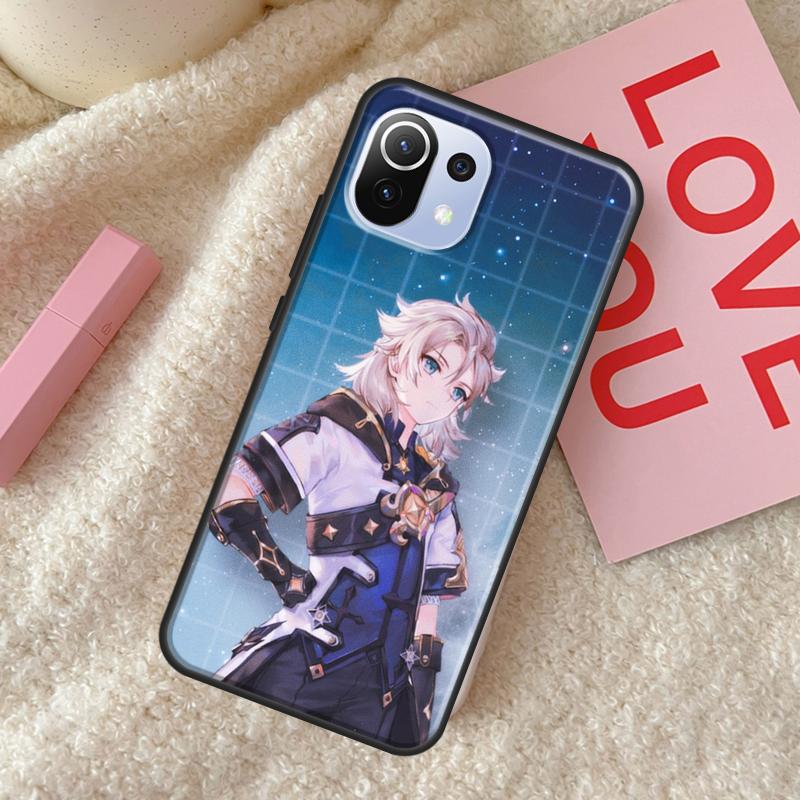 Чехол Smug Albedo Genshin Impact для POCO X4 Pro F1 F2 F3 X3 GT M3 M4 X3 Pro, чехол для Xiaomi 11T 12 Pro 11 Lite