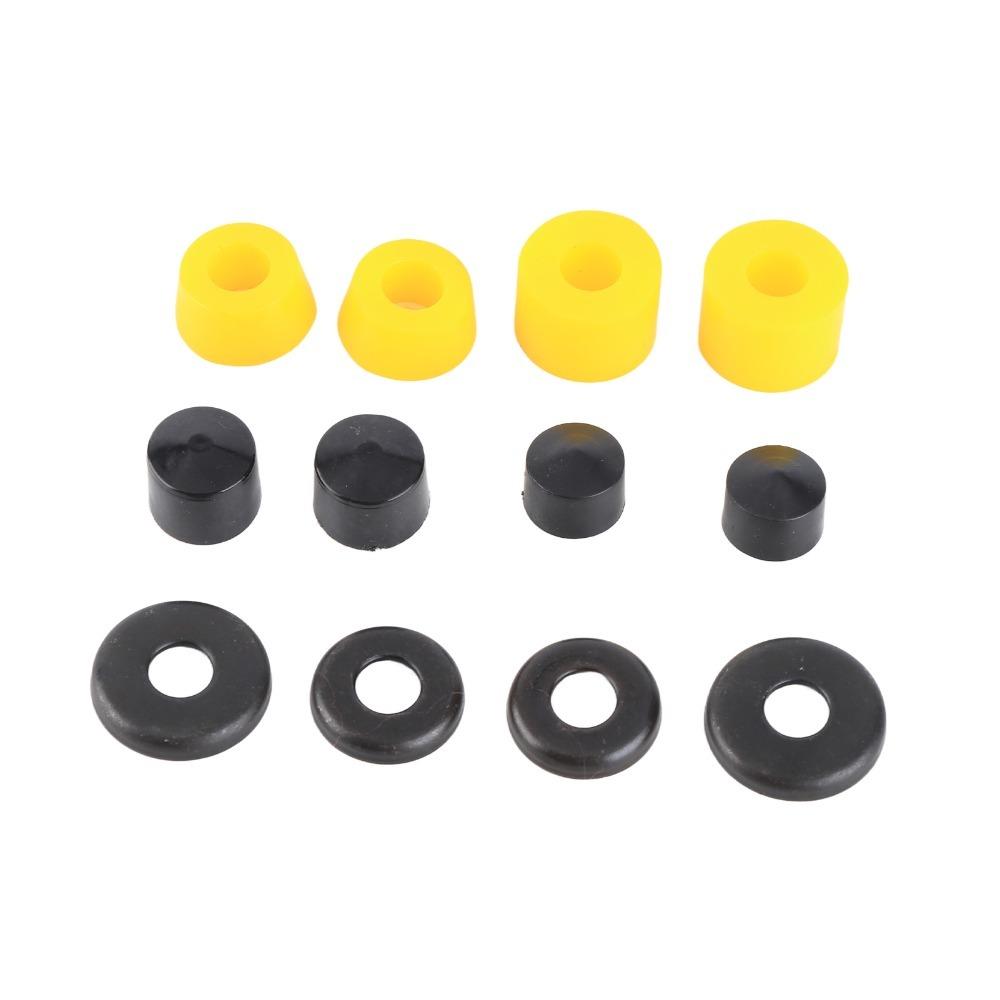 Durable 90A Skateboard Shock Kit PU Lightweight Damping Bushings Skateboard Bushing Set 4 Wheel Skateboard