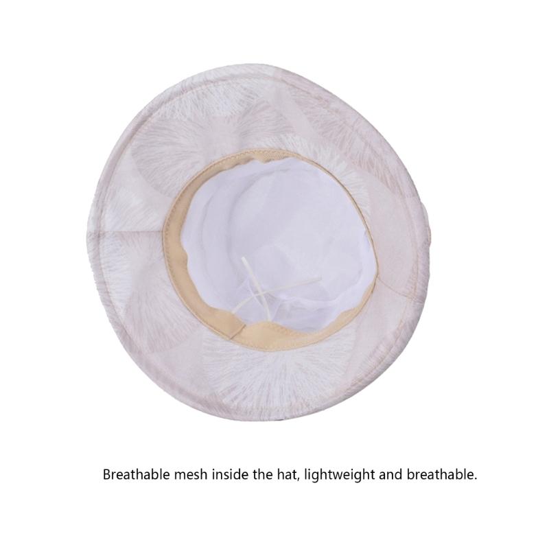 Женская модная сетчатая шляпа от солнца с цветочной отделкой, портативная и удобная для леди, идеально подходит для путешествий