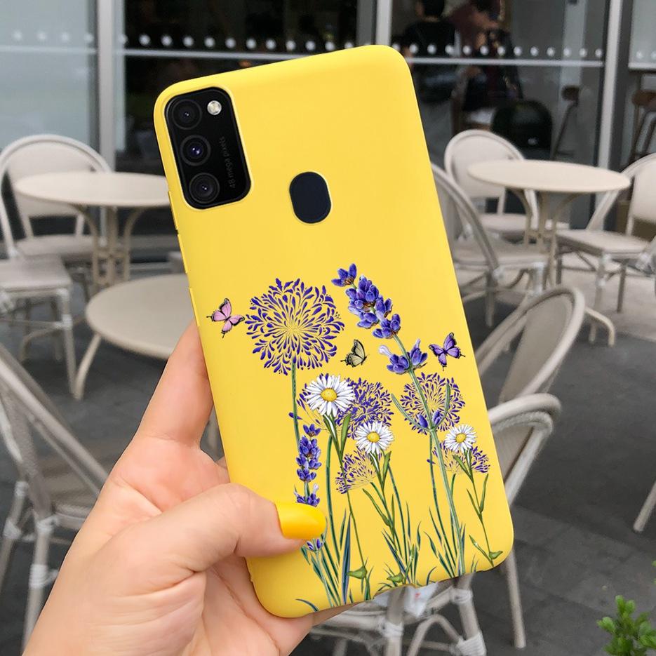 Чехол для Samsung Galaxy M30s Samsung M21 M31 M51 Роскошный Чехол с Конфетным Рисунком Для Samsung Galaxy M21s M30s M 21 31 51 Чехлы Fundas