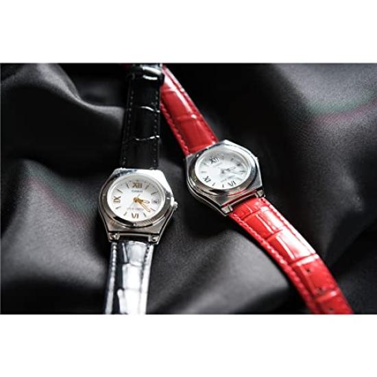 Набор женских часов Casio WAVE CEPTOR и радиоуправляемого будильника LWQ-10LJ-1A1JF & DQD-805J-8JF