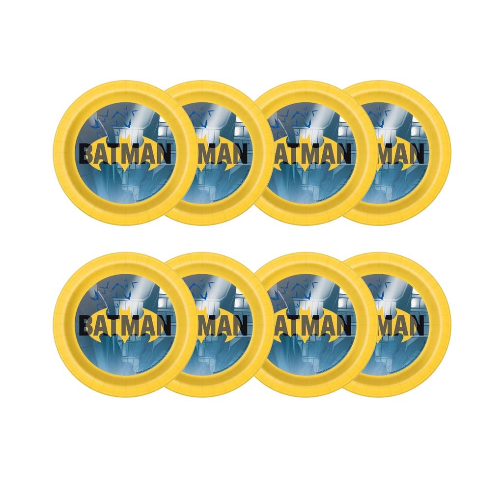 Batman Disposable Plates (Pack of 8)