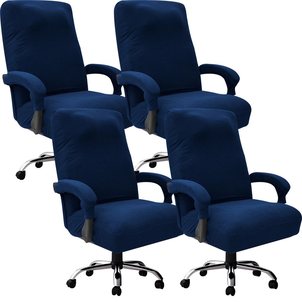 Office Chair Cover Computer Brushed Gaming Swivel Chair Elastic Chair Cover Chair Back Cover