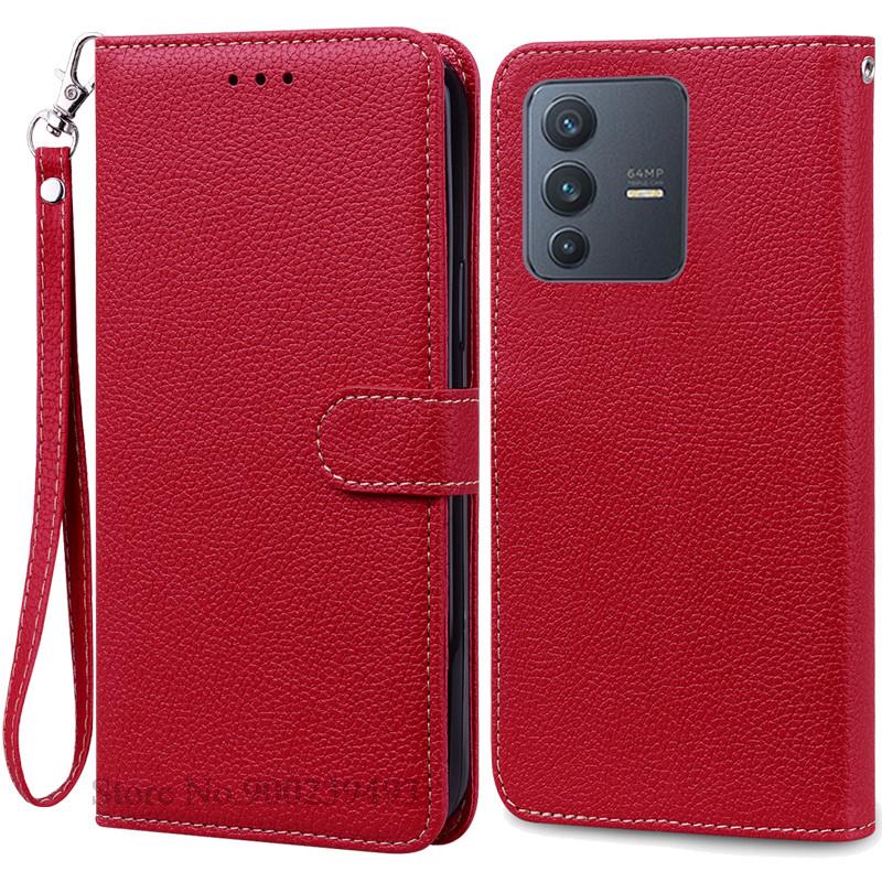 Для Vivo V23 Чехол Vivo V23 5G Кошелек Кожаный Чехол-книжка Для Vivo V2130 Чехол Крышка Чехол для телефона Для Vivo V23 V 23 2130 Бампер Coque Funda