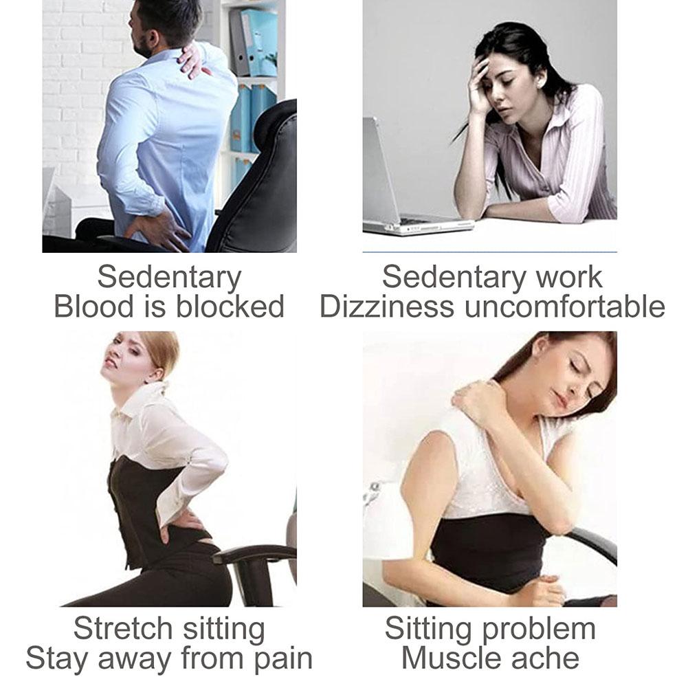 Flocked Buttock Pad Prostate Coccyx Hemorrhoid Sciatica Seat Donut Seat Cushion Inflatable Massage Pillow Chair Seat Cushion