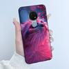 Милый Чехол Для Nokia 6.2 / Nokia 7.2 Fundas Capa Печатный Корпус Защитная Крышка Мягкий Силикон Мультяшный Черный Корпус Coque