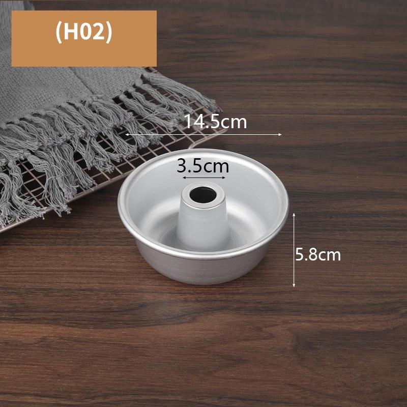 1 шт. алюминиевая кольцевая форма для выпечки маленьких/лагерных/гигантских пончиков с антипригарным покрытием Savarin Mold Pan