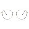 Овальные очки с полной оправой Gunmetal Grey Smartbuy Collection Xinyi T3046 C5 Fashion Unisex Eyeglasses