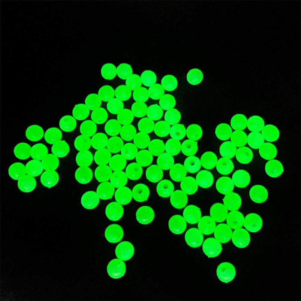 Glowing Balls Light Glowing Float Balls Fishing Stopper Luminous Fishing Beads Float Balls Stopper