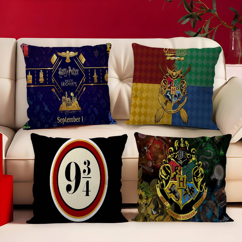 Фильм Гарри П-Поттер Персонализированная Наволочка Пыльник Спальня Детская Вечеринка Декорация Наволочка День Рождения Детский Подарок