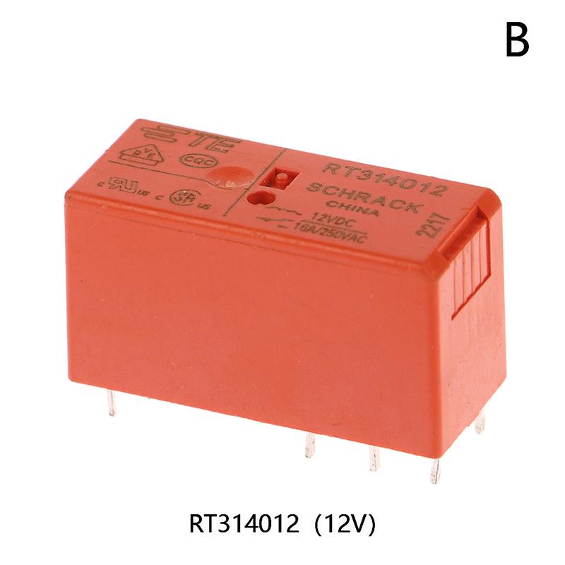 100% Оригинальное реле Rt314024 16A250Vac 8Pin 5V 12V 24V 48V Силовое реле