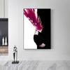 Абстрактная женская фигура, настенное искусство, современные модные постеры на стене, украшение комнаты для девочек-подростков, картины без рамки