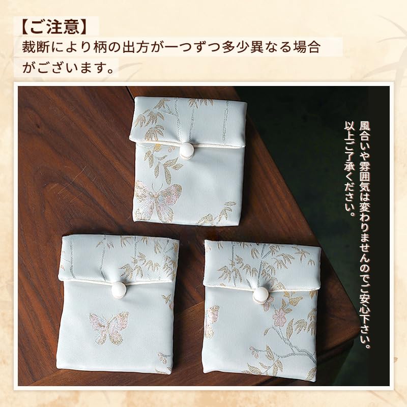 OTAKUMARKET Чехол для четок для женщин, Чехол для хранения камней силы, камней рождения, Браслет, Чехол для четок, Японский узор, Чехол для четок, Монета