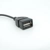 20 см Aux аудио конвертер 3,5 мм кабель-штекер к USB-разъему типа «штекер» USB автомобильный аудиокабель OTG автомобильный 3,5 мм адаптер провод шнур