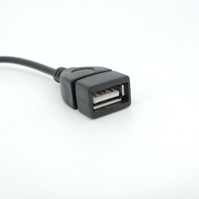 20 см Aux аудио конвертер 3,5 мм кабель-штекер к USB-разъему типа «штекер» USB автомобильный аудиокабель OTG автомобильный 3,5 мм адаптер провод шнур