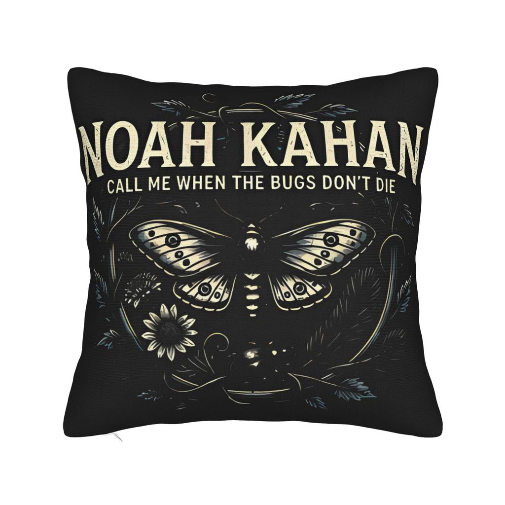 Подушка с принтом Noahs Kahans Art Bootleg Merch Уютная наволочка Модная наволочка для дивана, спальни, домашнего декора
