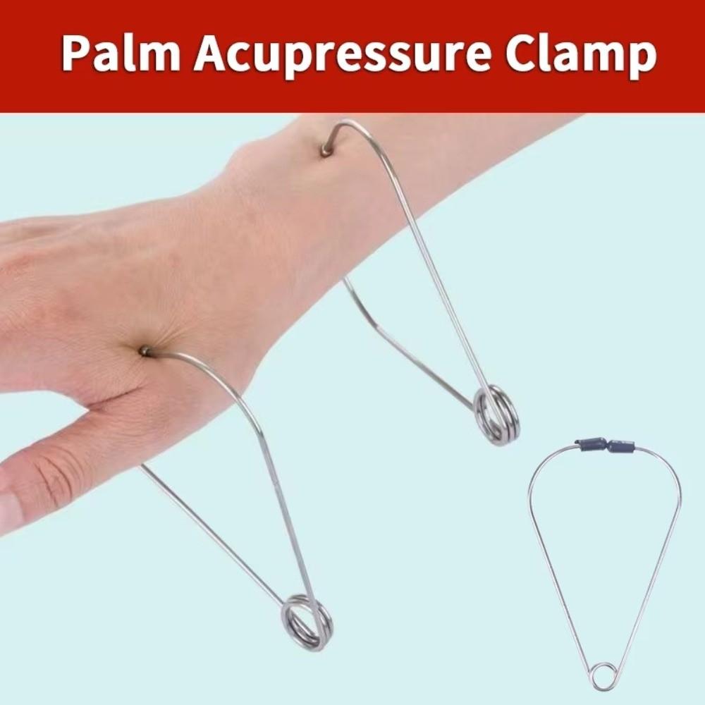 10Pcs Set Portable Acupressure Massage Clips Comfortable Meridian Massager  Hand Therapy