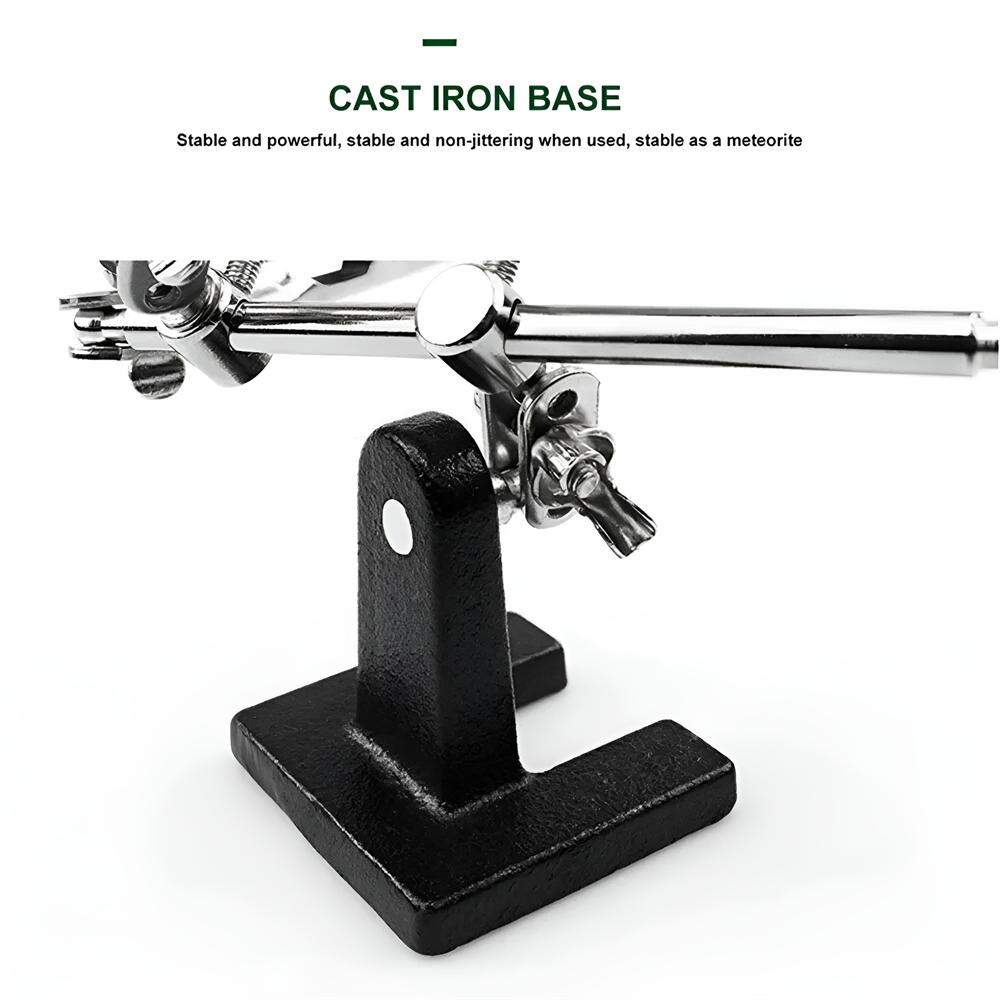 Вспомогательный зажим для сварки, увеличительное стекло, ремонт электрических плат, кронштейн для сварочного аппарата, регулируемая 5-кратная настольная лупа, наборы ручных инструментов