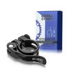 Corki Cycles Bicycle Seat Clamp Aluminum Alloy Lightweight Quick Release Seatpost Clamp Easy To Install Black 31.8mm