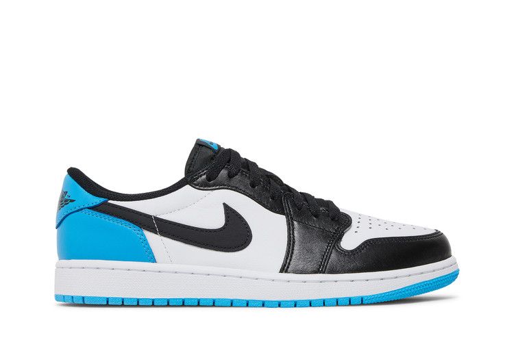 Men's Sneakers Nike Jordan 1 Retro Low OG Black Dark Powder Blue White/Dark Powder Blue/Black