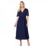 Dorothy Perkins Womens/Ladies Pleated Dobby Chiffon Wrap Midi Dress