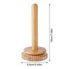 1Pc Wood Yarn Ball Holder Manual Yarn Dispenser Holder Winder Knitting Vertical Rotating Weaving Rack Winding Roll Dispenser