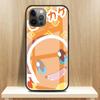 Чехол из закаленного стекла для Apple iPhone 13 Pro Max 11 12 X XS XR SE 2020 7 8 Plus 6 6S Роскошный чехол для телефона Cute Pokemon EEvee Fundas