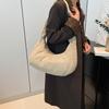 Nylon Cloth Simple Down Bag Women's 2025 New Trendy Fashion Commuter Tote Bag Casual Large Capacity Armpit Bag
