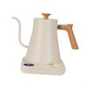 Electric Gooseneck Pour Over Kettle Temp Control 1200W Quick Boil for Office Black