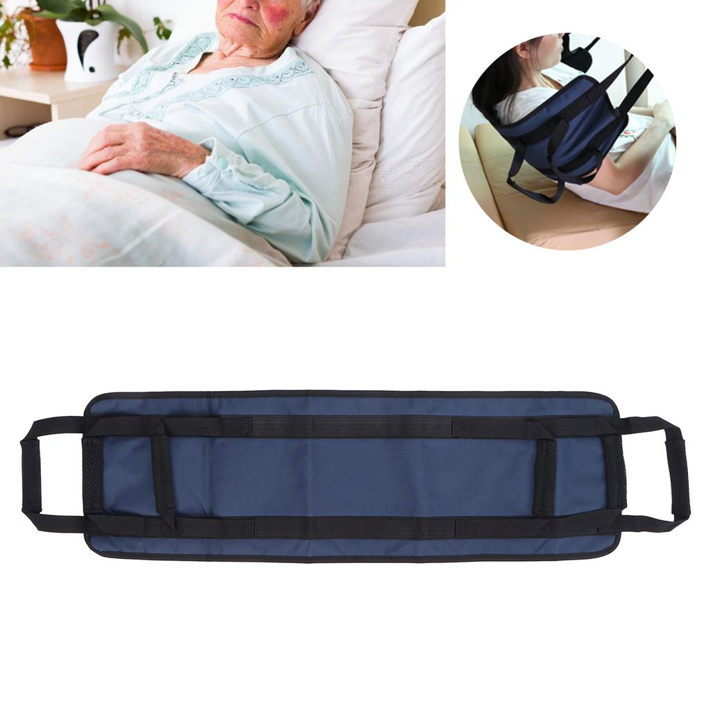 Подъемный ремень из ткани Оксфорд, переносная кровать для инвалидной коляски, аксессуары для перемещения с ручками для пожилых пациентов