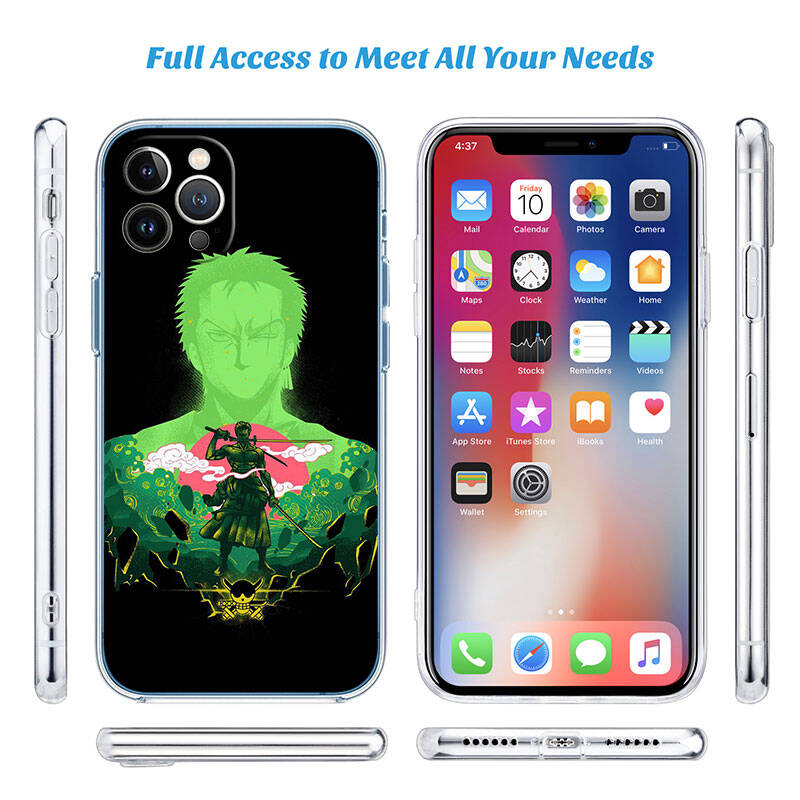 MH125 Чехол One Piece Zoro для Motorola E7 G6 G7 G8 G9 Plus Power Play G10 G20 G04 E30 E40 E22 E20 E13 E15 G22 G23 G05 G75 G35 G55