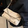 Niche 2025 New Underarm Bag Women's Large-capacity Trendy Cool Chain Shoulder Bag Casual Commuter Versatile Messenger Bag