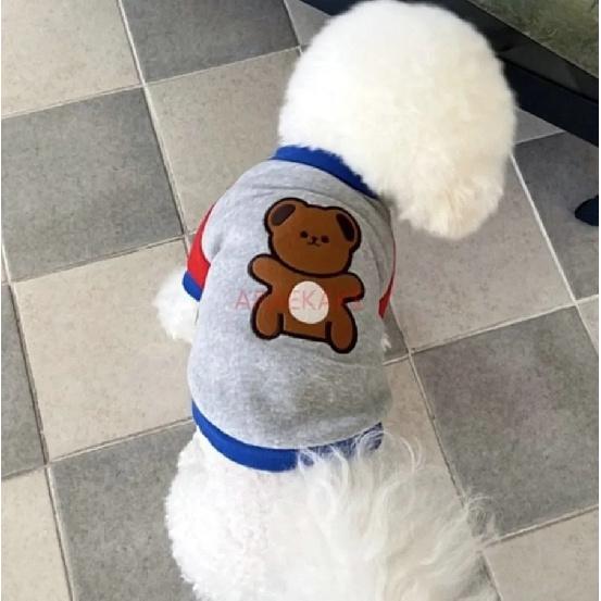 Pet new thick hoodie autumn cat small dog clothes