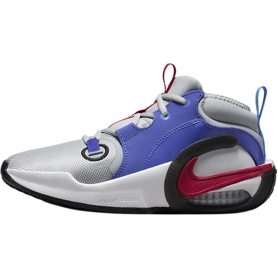 Nike Air Zoom Crossover 2 Mid top Children's Basketball Shoes Gray Blue Kids' FB2689-003