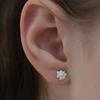 Tatiana (Серебро 925) Серьги «Ослепительная ромашка» EC3198