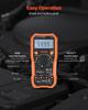 Digital Multimeter, 6000-Count TRMS DC/AC Voltmeter Current Tester, Professional NCV Multimeter for Current Voltage Resistance Capacitance Duty-Cycle