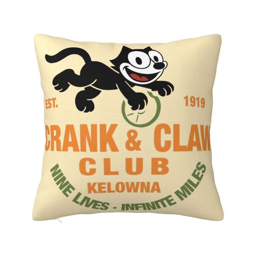 F-Felix The Cat Pillow Covers Product Printing Cushion Cover Decor Throw Pillow Case Cover Living Room Multiple Sizes