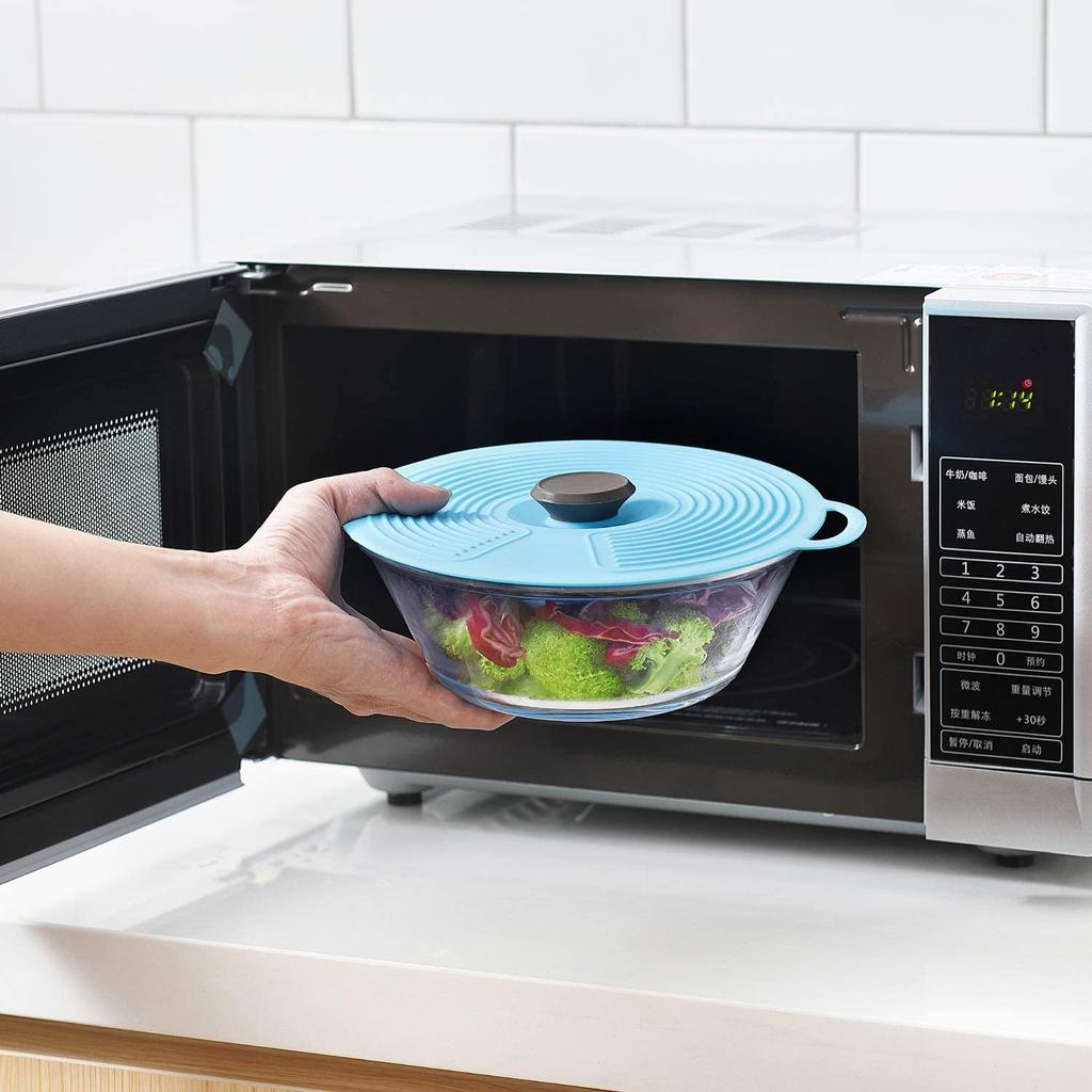 Reusable Self Sealing Lid Silicone Stretch Lids Universal Lid Silicone Bowl Pot Lid Silicone Cover Pan Cooking Food Fresh Cover