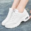 Leather Sneakers Black Casual Shoes Women Non Slip Lace Up 2025 Fashionable Comfortable Waterproof Large Size Sports Shoes