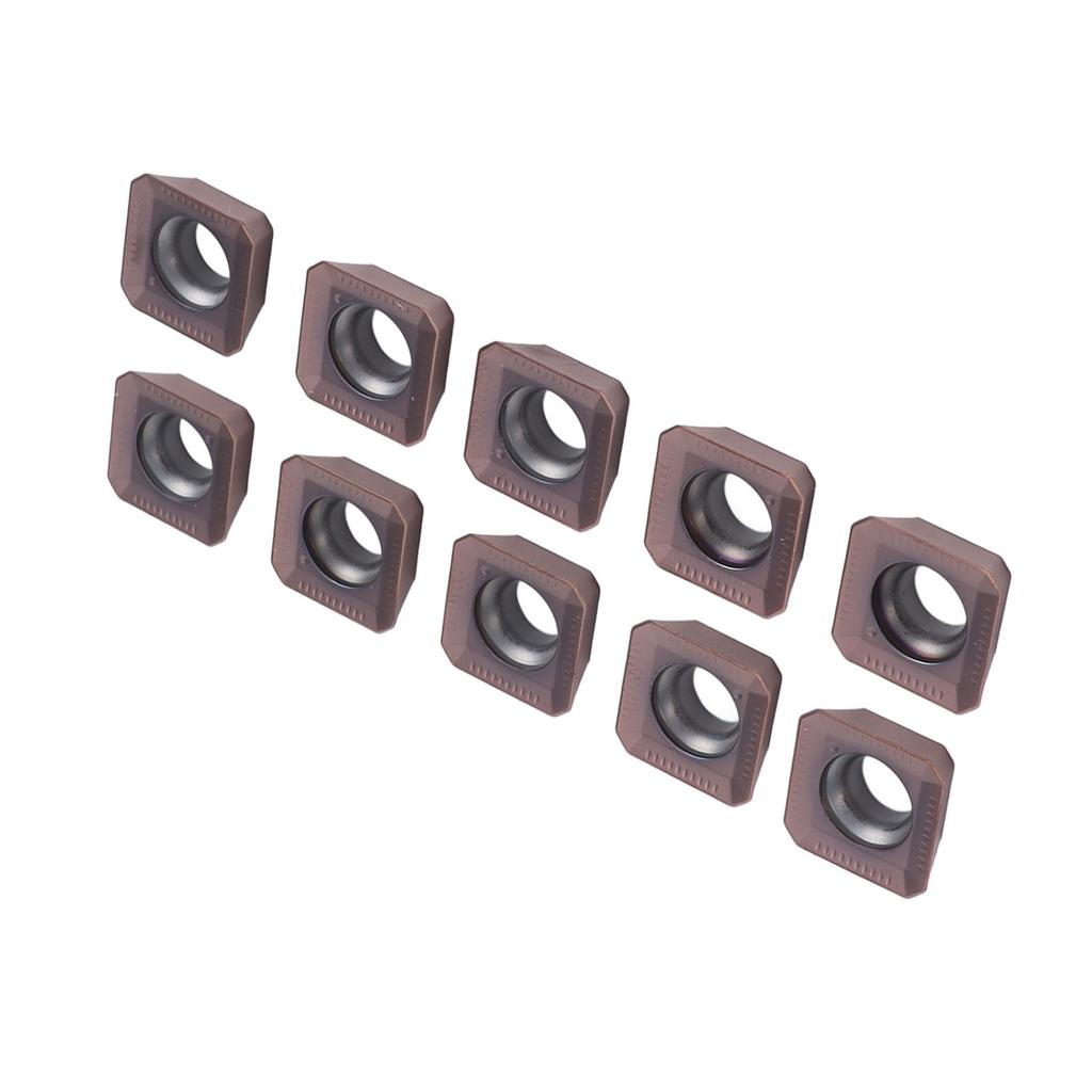 10 Pcs Turning Inserts Carbide CNC Tool Blades Lathe Turning Finishing Inserts with Coating