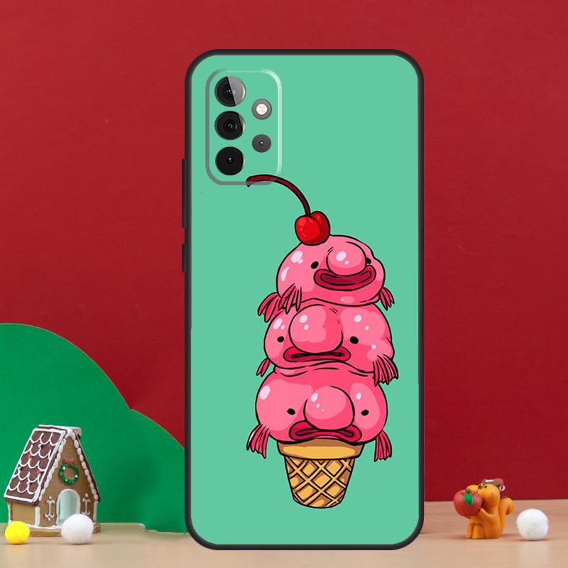 Blobfish Case For Samsung Galaxy A54 A06 A16 A26 A36 A56 A53 A32 A52 A33 A13 A55 A35 A15 A14 A34 A17